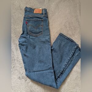 Levi's Blue Straight Leg Jeans Classic Style